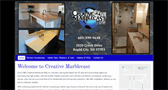 Desktop Screenshot of creativemarblecast.net